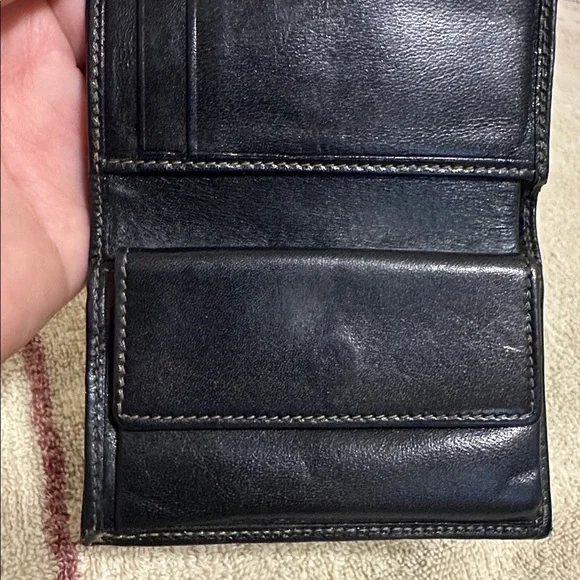 Fendi Canvas Compact Tri-Fold Wallet - Picture 9 of 13